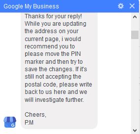 Fix Google My Business Invalid Address