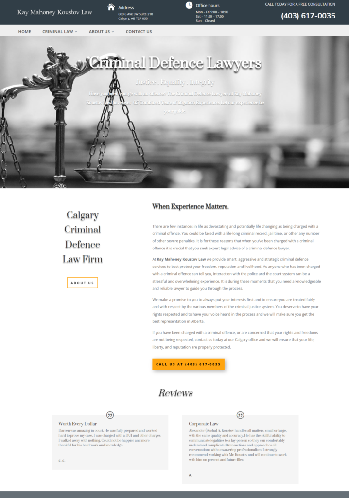 Criminal Defence Lawyers